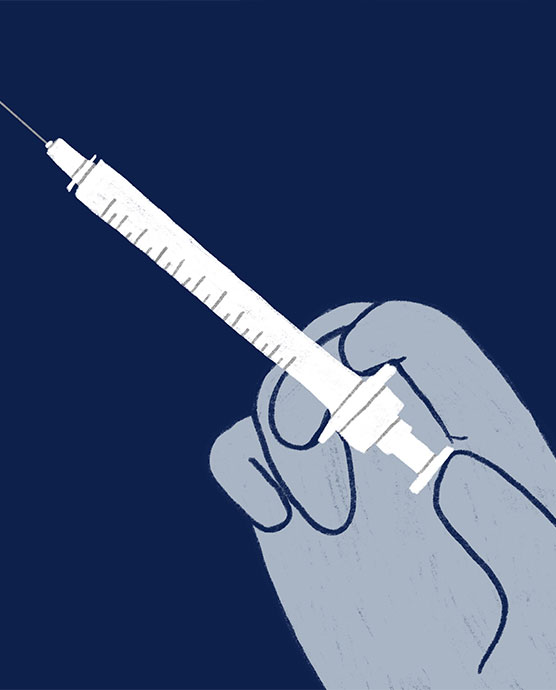 Die Fettabsaugung durch Injektion ist ein Verfahren, bei dem eine Lösung in Körperbereiche injiziert wird, um dort ansammeltes Fett zu lösen.